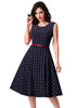 Vestido Midi Gode Com Estampa Xadrez