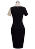 Vestido Midi Tubinho Social Com Efeito Emagrecedor