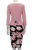 Vestido Midi Justo Estampado Para Trabalhar
