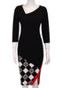 Vestido Midi Tubinho Com Cinto E Fenda Para Trabalhar