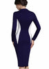 Vestido Midi Tubinho Social Que Afina Cintura