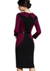 Vestido Midi Tubinho com Efeito Que Afina a Cintura