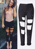 Calça Jeans Boyfriend Destroyed