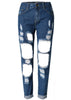 Calça Jeans Boyfriend Destroyed