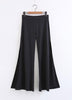 Calça Pantalona Com Fenda Lateral