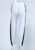Calça Feminina Esportiva Com Faixa Lateral