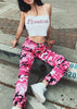 Calça Jeans Camuflada Feminina Swag