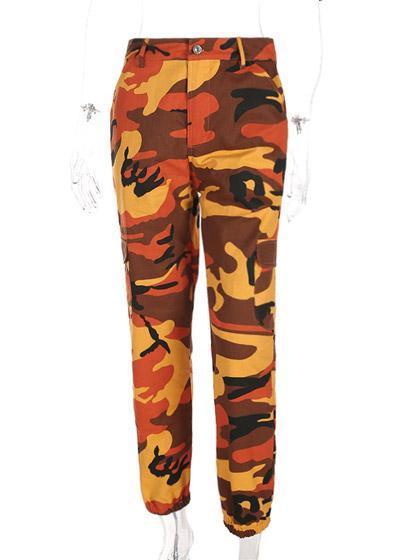 Calça Jeans Camuflada Feminina Swag