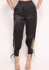 Calça Jogger Esportiva Feminina Com Listra Lateral