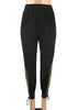 Calça Jogger Esportiva Feminina Com Listra Lateral