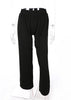 Calça Pantalona Com Fenda E Listra Lateral