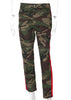 Calça Camuflada Exercito com Faixa Lateral