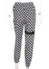 Calça Jogger com Estampa Xadrez