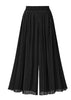 Calça Pantacourt Plissada