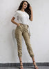 Calça Cargo Sarja Feminina