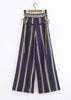 Calça Pantalona Listrada