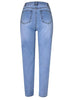 Calça Jeans com Pérolas