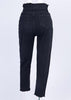 Calça Capri Jeans Cintura Alta com Cinto