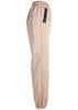 Calca Jogger Feminina Bege Preto