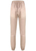 Calca Jogger Feminina Bege Preto