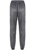 Calça Jogger Feminina Brilho com Abertura Lateral