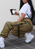 Calca Jogger Cargo Feminina com Bolso Lateral