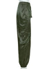 Calça Cargo Jogger Feminina Cintura Alta com Bolsos
