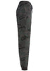 Calça Jogger Camuflada Feminina Cintura Alta com Bolsos