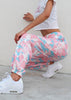 Calça Jogger Camuflada Feminina Moletom