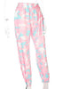 Calça Jogger Camuflada Feminina Moletom