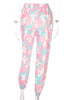 Calça Jogger Camuflada Feminina Moletom