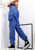 Calça Cargo Feminina com Listra Lateral