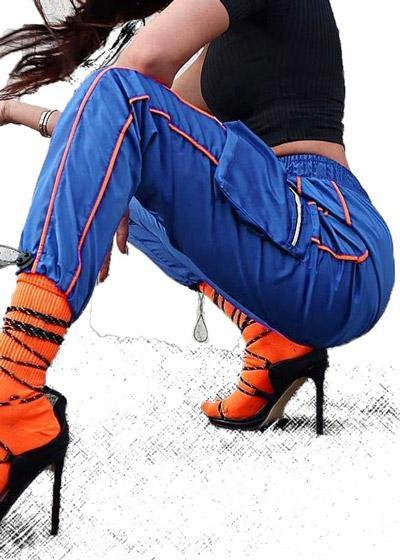 Calça Cargo Feminina com Listra Lateral