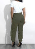 Calça Jogger Cargo com Bolso Lateral Feminina