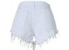 Short Jeans Cintura Alta Desfiado