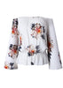Blusa Ciganinha Manga Longa Floral