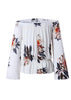 Blusa Ciganinha Manga Longa Floral