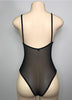 Body Tule Preto Bordado Floral