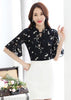 Blusa Gola Laço Floral