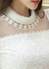Blusa de Renda com Pedraria
