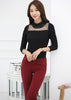 Blusa de Renda com Pedraria