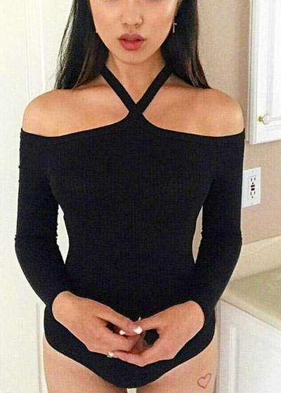 Body Frente Unica Preto