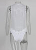 Body Tule Bordado Floral