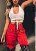 Regata Cropped Frente Única Branco