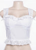 Regata Top Cropped Branca