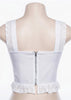 Regata Top Cropped Branca