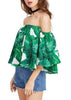 Cropped Ciganinha Estampado