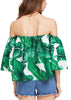 Cropped Ciganinha Estampado