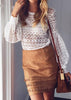 Blusa Croche Rendado