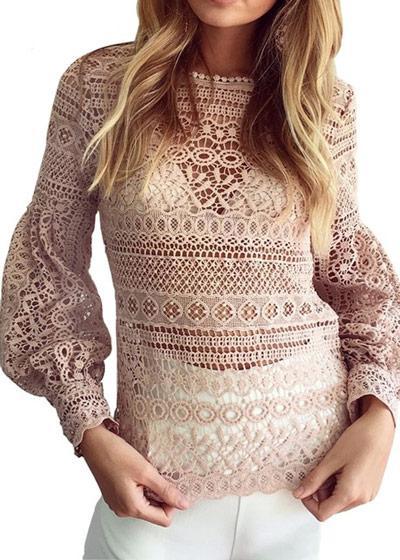 Blusa Croche Rendado